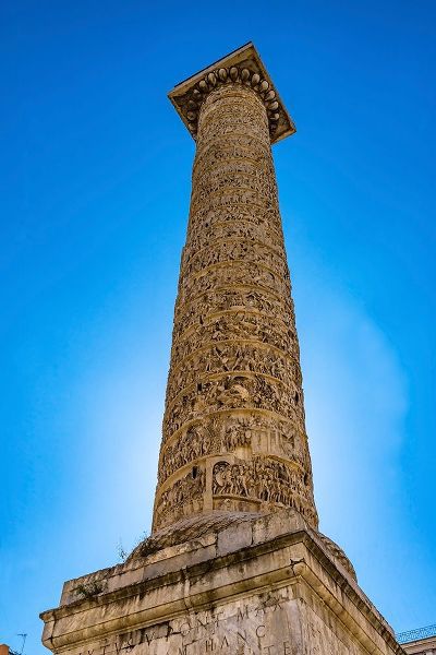 Emperor Marcus Aurelius Column-Rome-Italy Column erected in 193 AD